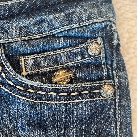 Harley Davidson Bling Bootcut Jeans - Picture 3 of 7